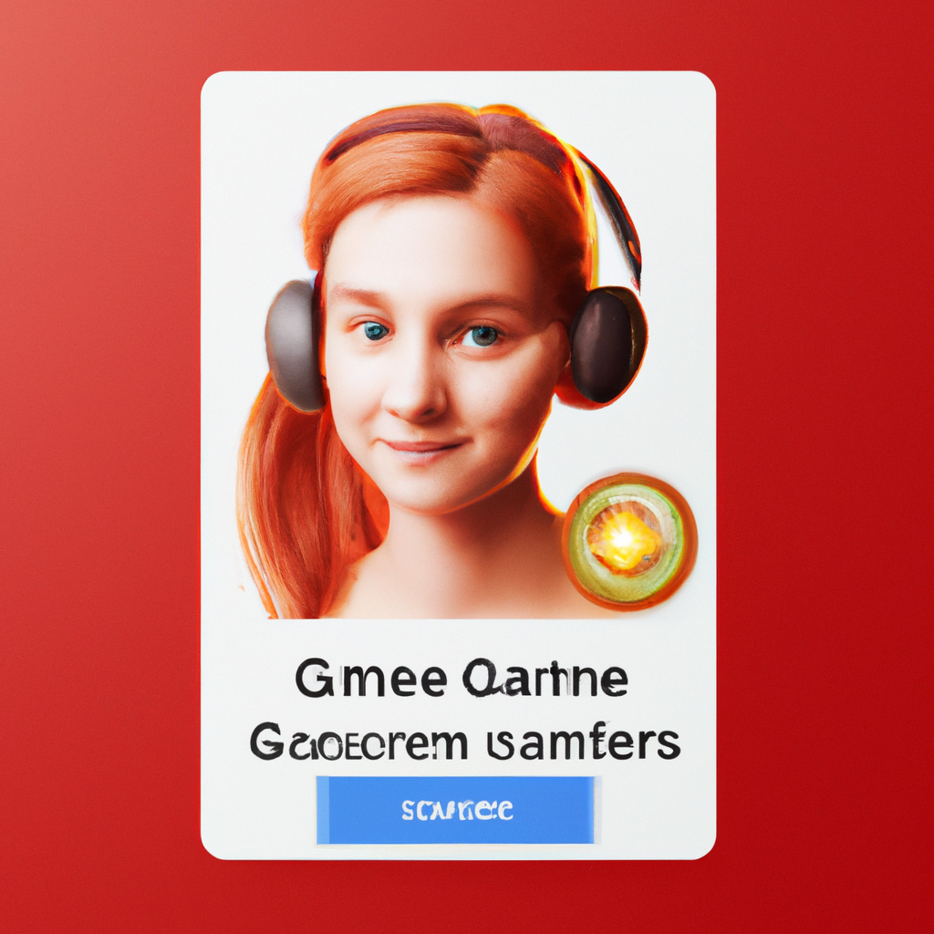 small portrait of a player with a glowing HUD badge